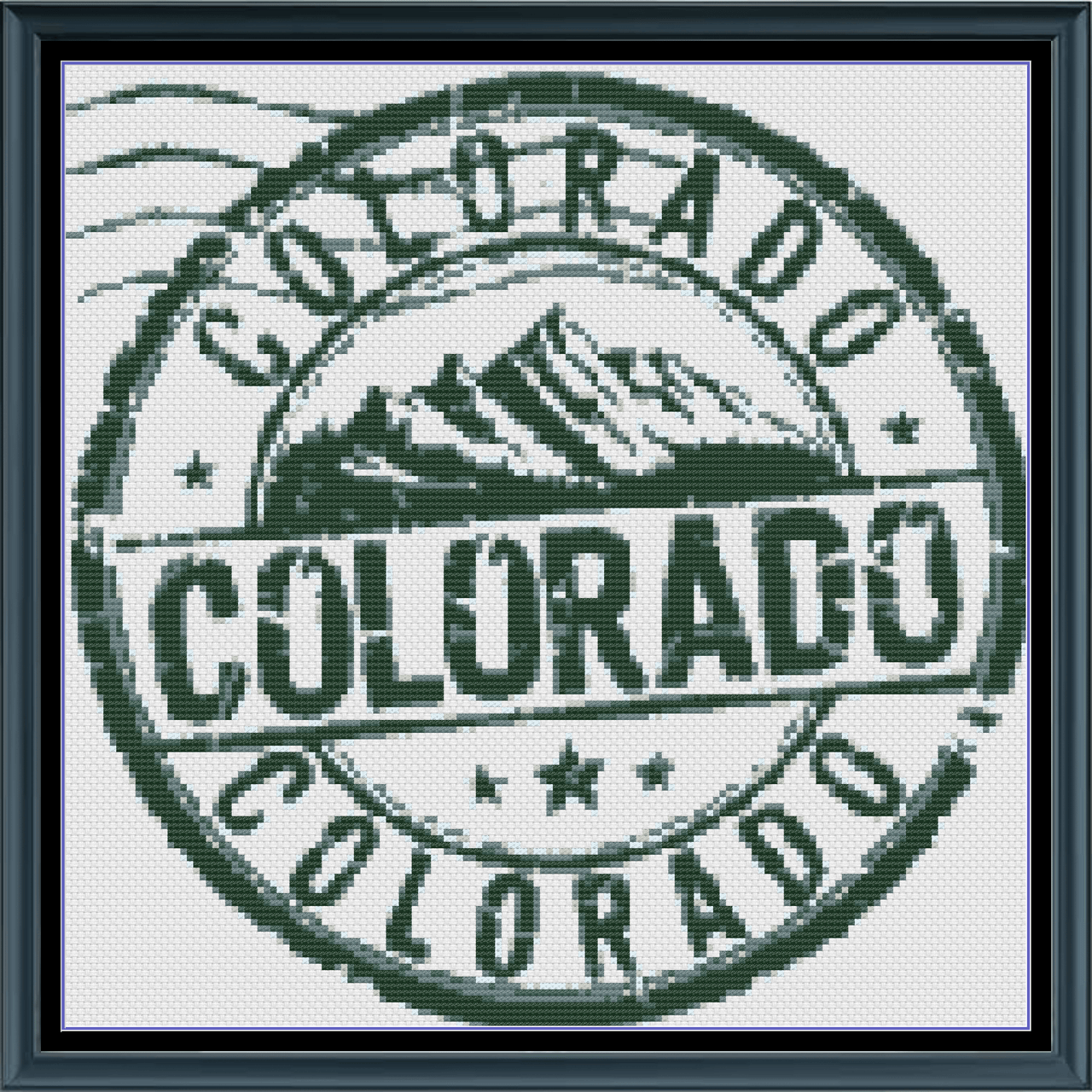 Stitching Jules Design Cross Stitch Pattern Colorado Stamp