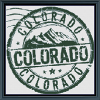 Thumbnail for Stitching Jules Design Cross Stitch Pattern Colorado Stamp