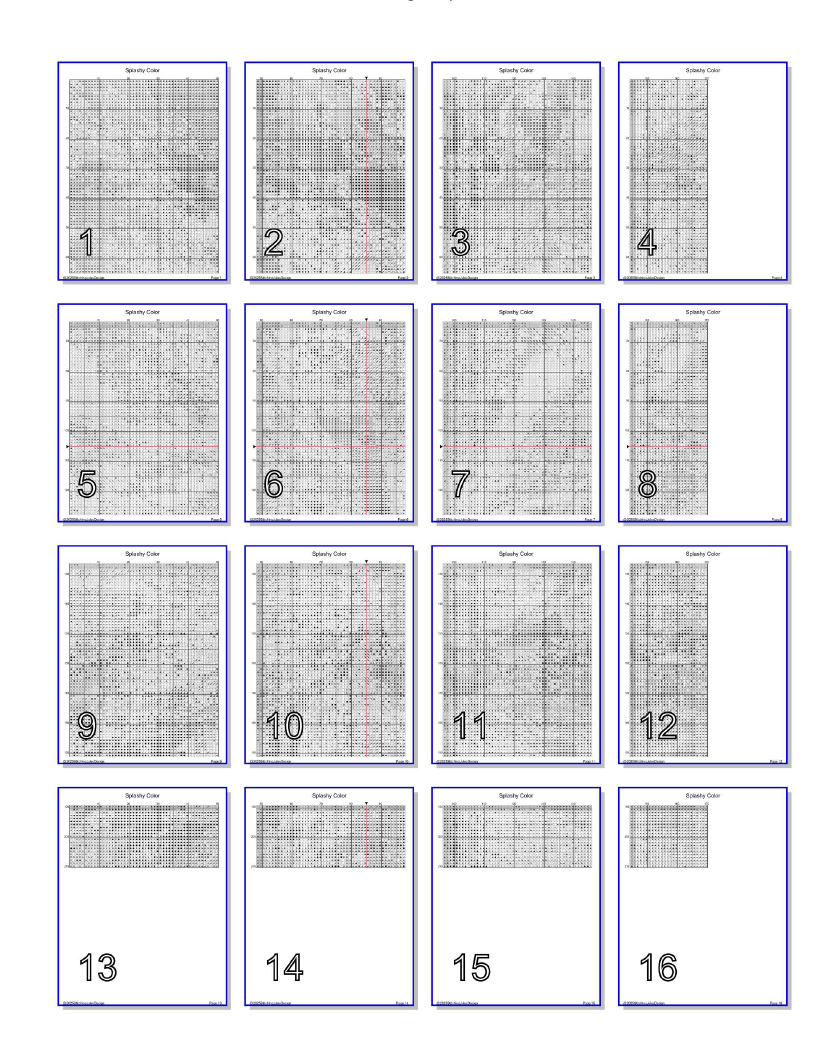 Stitching Jules Design Cross Stitch Pattern Colorful Kaleidoscope Full Coverage Counted Cross-Stitch Pattern (Digital Download)