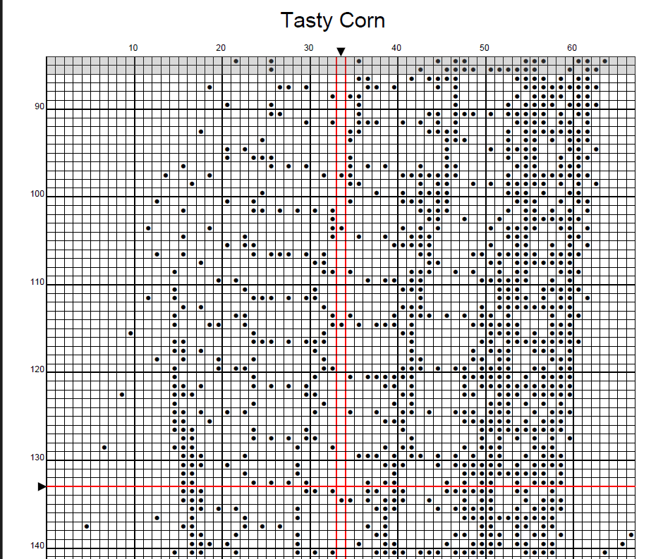 Stitching Jules Design Cross Stitch Pattern Corn Crop Garden Farmer Farm Monochrome Counted Cross Stitch Pattern Digital Download