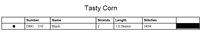 Thumbnail for Stitching Jules Design Cross Stitch Pattern Corn Crop Garden Farmer Farm Monochrome Counted Cross Stitch Pattern Digital Download