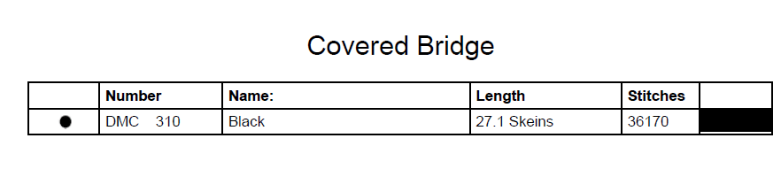 Stitching Jules Design Cross Stitch Pattern Covered Bridge Cross Stitch Pattern |  Bridge Cross Stitch Pattern | Blackwork | Instant PDF Download