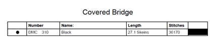 Stitching Jules Design Cross Stitch Pattern Covered Bridge Cross Stitch Pattern |  Bridge Cross Stitch Pattern | Blackwork | Instant PDF Download