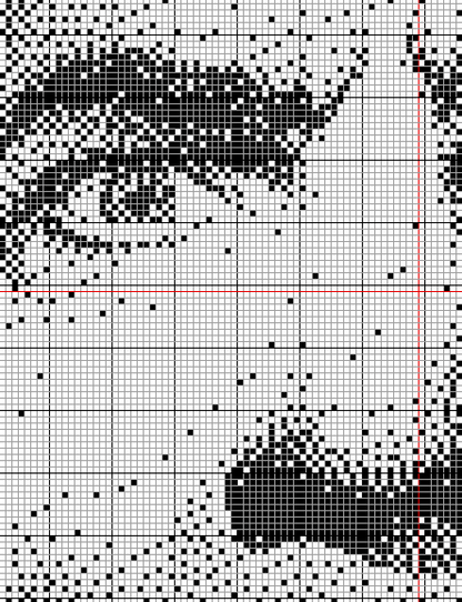 Stitching Jules Design Cross Stitch Pattern Dracula Horror Halloween Cross Stitch Pattern Monochrome Instant PDF Download