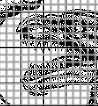 Stitching Jules Design Cross Stitch Pattern Dragon Cross Stitch Pattern | Fantasy Cross Stitch Pattern | Blackwork | Instant PDF Download And Physical Pattern Options