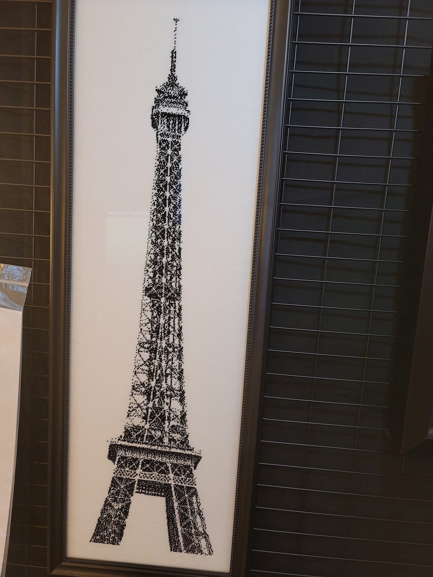 Stitching Jules Design Cross Stitch Pattern Eiffel Tower Cross Stitch Pattern | Paris Cross Stitch Pattern | Blackwork Cross Stitch Pattern | Physical And Digital PDF Download Pattern Options