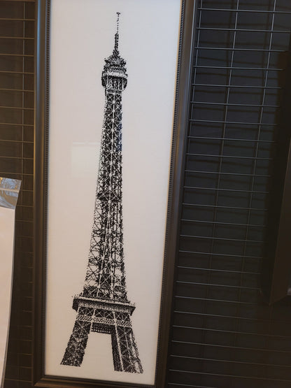 Stitching Jules Design Cross Stitch Pattern Eiffel Tower Cross Stitch Pattern | Paris Cross Stitch Pattern | Blackwork Cross Stitch Pattern | Physical And Digital PDF Download Pattern Options