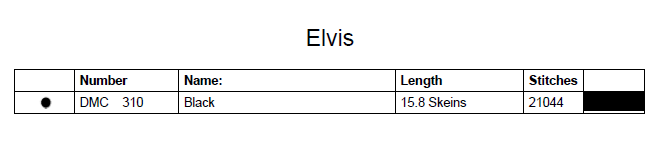 Stitching Jules Design Cross Stitch Pattern Elvis Presley Cross Stitch Pattern | Monochrome Cross Stitch Pattern | PDF Digital Download   Pattern Keeper Ready