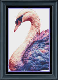 Thumbnail for Stitching Jules Design Cross Stitch Pattern Flamingo Bird Cross Stitch Pattern Instant PDF Download