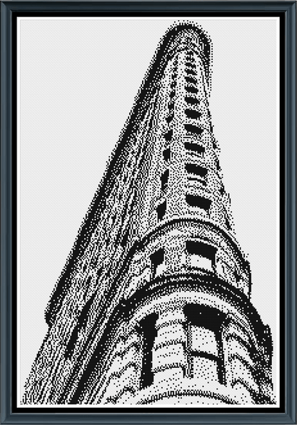 Stitching Jules Design Cross Stitch Pattern Flatiron Building New York City Cross Stitch Pattern