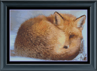 Thumbnail for Stitching Jules Design Cross Stitch Pattern Fox Wildlife Animal Winter Snow Cross Stitch Pattern