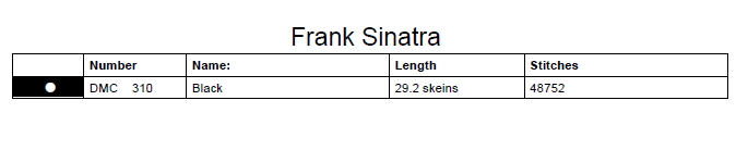 Stitching Jules Design Cross Stitch Pattern Frank Sinatra Vintage Singer American Icon Cross Stitch Pattern | Digital PDF Download