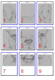 Stitching Jules Design Cross Stitch Pattern French Bulldog Monochrome Cross Stitch Embroidery Needlepoint Pattern PDF Download