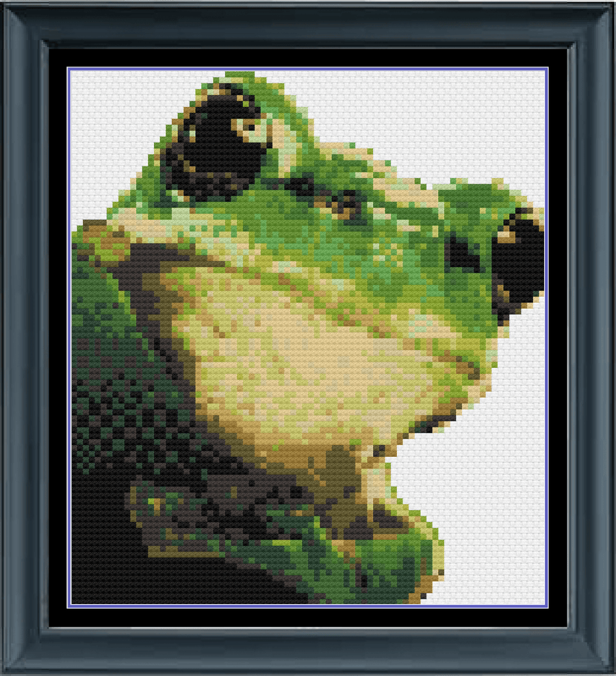 Stitching Jules Design Cross Stitch Pattern Physical Pattern - $8.50 Frog Cross Stitch Pattern | Mini Small Cross Stitch Pattern | Physical Or PDF Instant Download Pattern Options