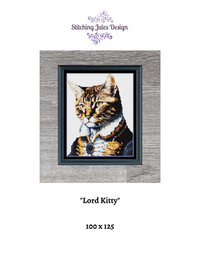 Thumbnail for Stitching Jules Design Cross Stitch Pattern Funny Cat Animal Military Cross Stitch Pattern Instant Download PDF