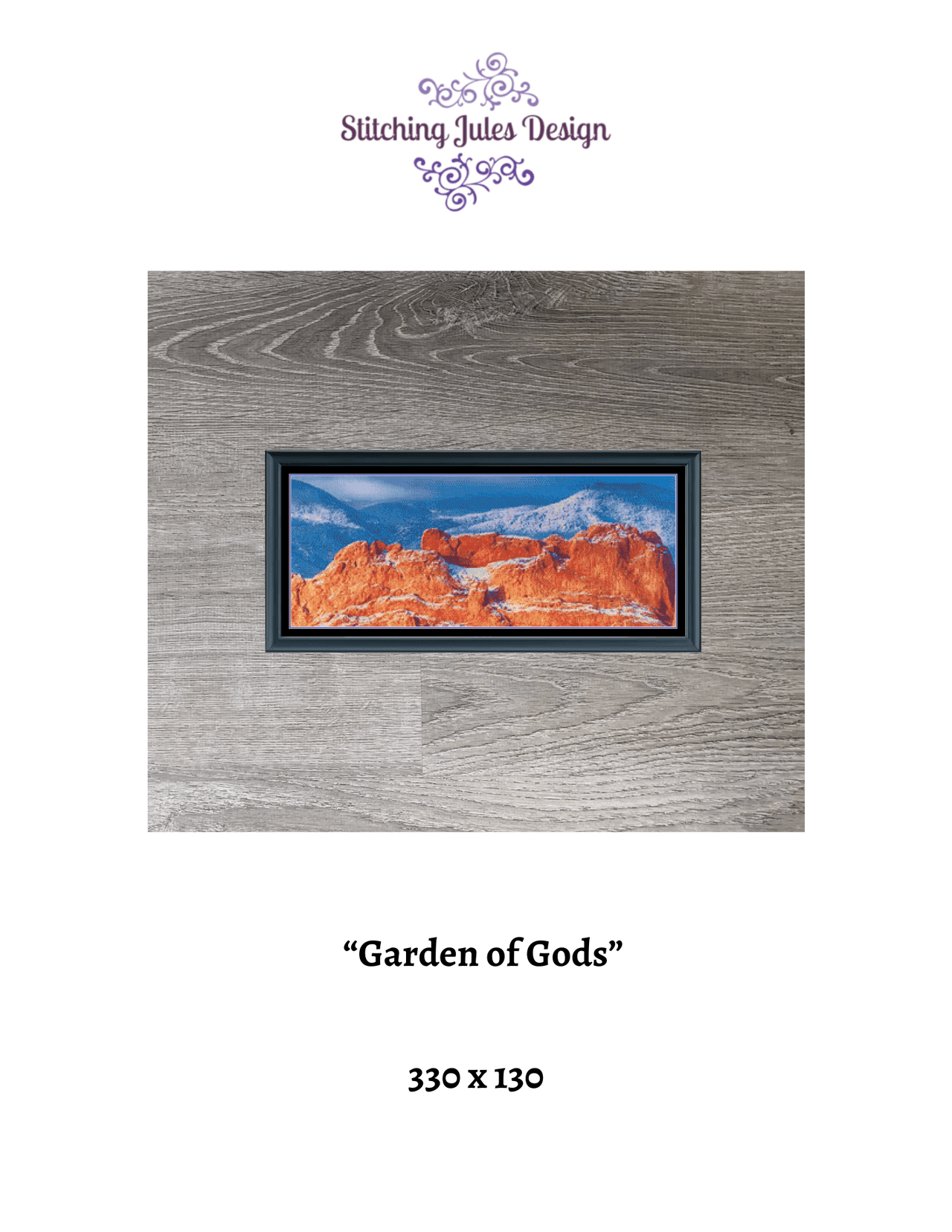 Stitching Jules Design Cross Stitch Pattern Garden of Gods