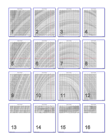 Stitching Jules Design Cross Stitch Pattern Garrick Theater Chicago Architecture Monochrome Counted Cross-Stitch Pattern (Digital Download)