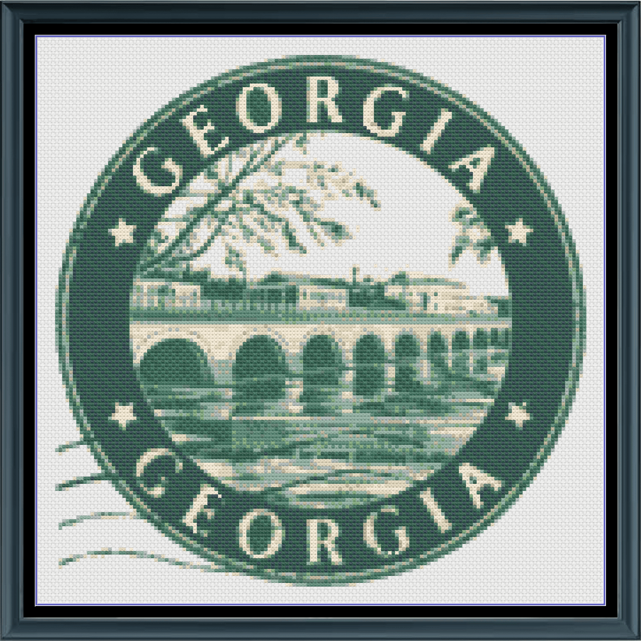 Stitching Jules Design Cross Stitch Pattern Georgia