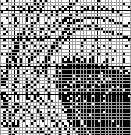 Thumbnail for Stitching Jules Design Cross Stitch Pattern Giant Tortoise Head Cross-Stitch Pattern Instant PDF Download