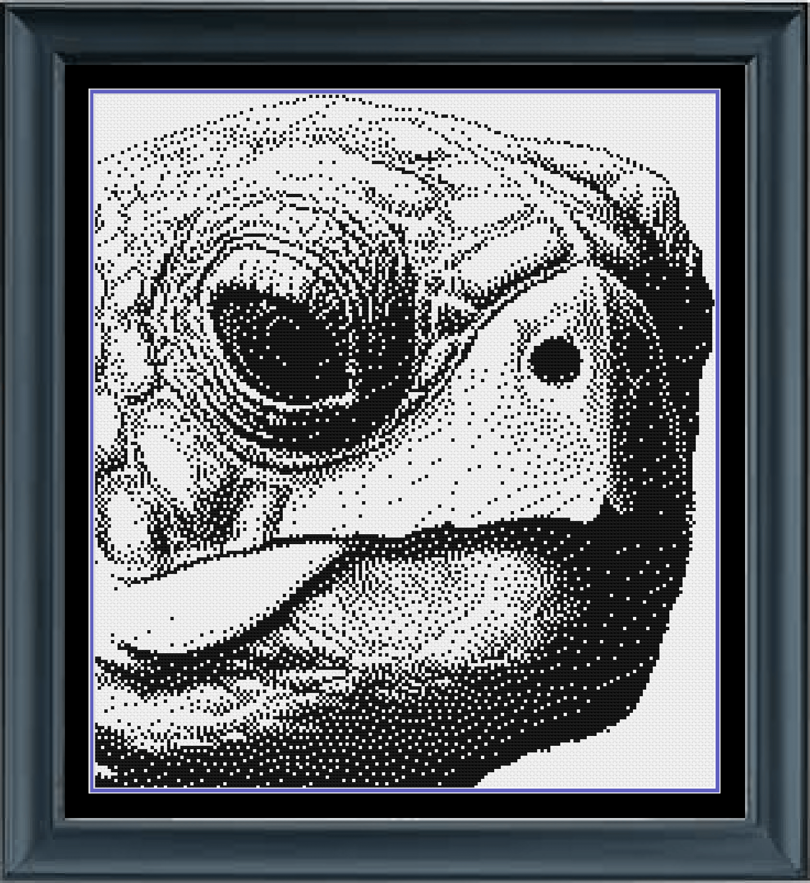 Stitching Jules Design Cross Stitch Pattern Giant Tortoise Head Cross-Stitch Pattern Instant PDF Download