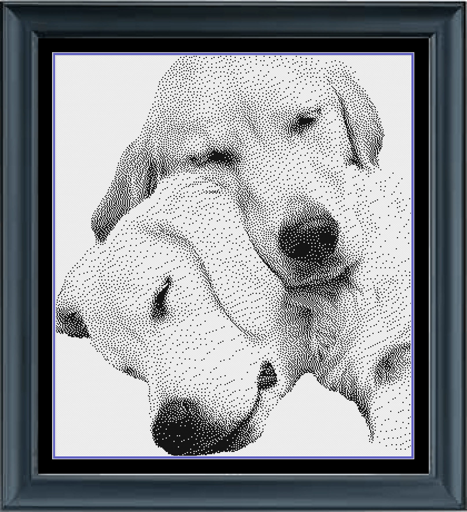 Stitching Jules Design Cross Stitch Pattern Instant PDF Download - $10 Golden Retriever Cross Stitch Pattern | Dog Cross Stitch Pattern | Blackwork | Instant PDF Download And Physical Pattern Options