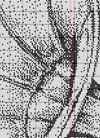 Thumbnail for Stitching Jules Design Cross Stitch Pattern Gramophone Cross Stitch Pattern | Record Player Cross Stitch Pattern | Blackwork Cross Stitch Pattern | Physical And Digital PDF Download Pattern Options