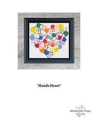 Thumbnail for Stitching Jules Design Cross Stitch Pattern Hands Heart Cross Stitch Pattern | Love Cross Stitch Pattern | Instant PDF Download And Physical Pattern Options