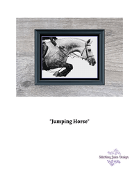 Thumbnail for Stitching Jules Design Cross Stitch Pattern Horse Cross Stitch Pattern | Equestrian Cross Stitch Pattern | Blackwork | Instant PDF Download And Physical Pattern Options