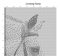 Thumbnail for Stitching Jules Design Cross Stitch Pattern Horse Cross Stitch Pattern | Equestrian Cross Stitch Pattern | Blackwork | Instant PDF Download And Physical Pattern Options