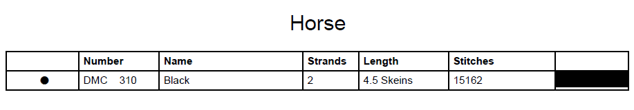 Stitching Jules Design Cross Stitch Pattern Horse Equine Head Animal Monochrome Counted Cross-Stitch Pattern (Digital Download)