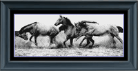 Thumbnail for Stitching Jules Design Cross Stitch Pattern Horses Cross Stitch Pattern | Animal Cross Stitch Pattern | Blackwork | Digital PDF Download