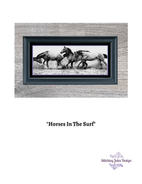 Thumbnail for Stitching Jules Design Cross Stitch Pattern Horses Cross Stitch Pattern | Animal Cross Stitch Pattern | Blackwork | Digital PDF Download