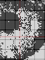 Stitching Jules Design Cross Stitch Pattern Human Eye Monochrome Blackwork Cross Stitch Pattern - Instant PDF Download