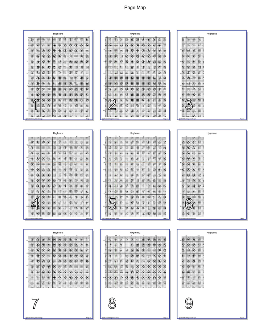 Stitching Jules Design Cross Stitch Pattern Hyghconc Winter Flower Full Coverage Counted Cross-Stitch Pattern (Digital Download)