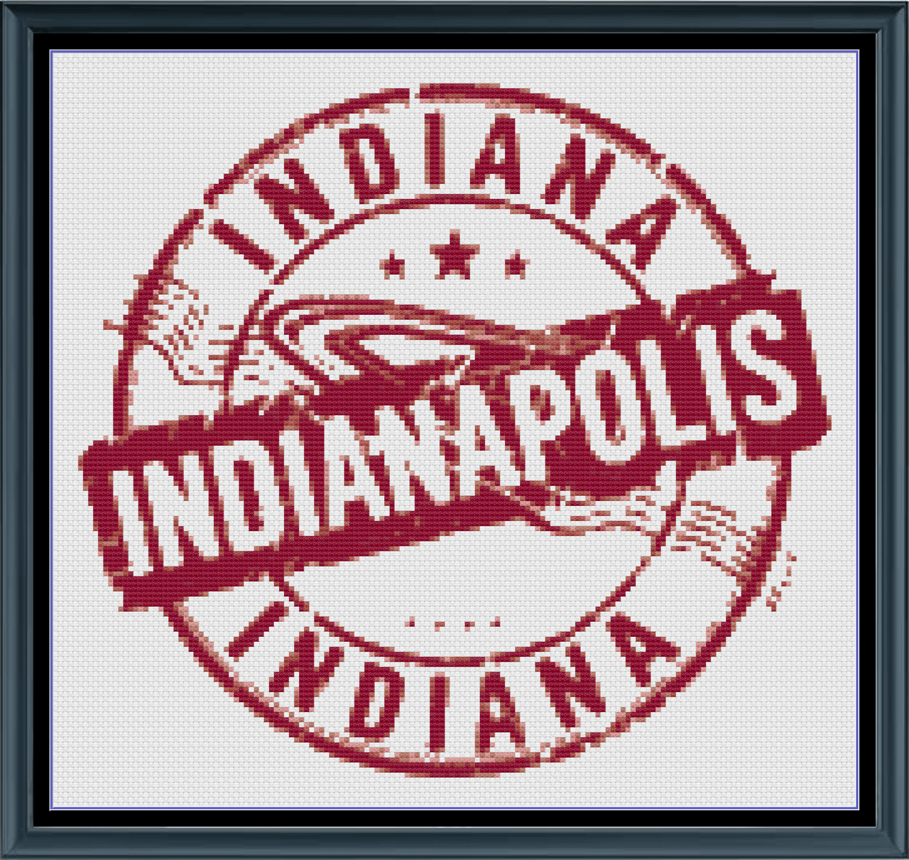 Stitching Jules Design Cross Stitch Pattern Indiana