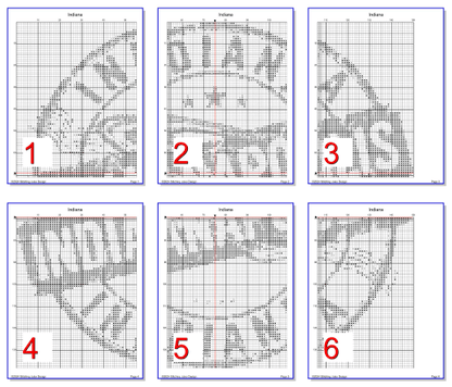 Stitching Jules Design Cross Stitch Pattern Indiana