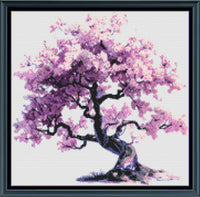 Thumbnail for Stitching Jules Design Cross Stitch Pattern Japanese Cherry Blossom