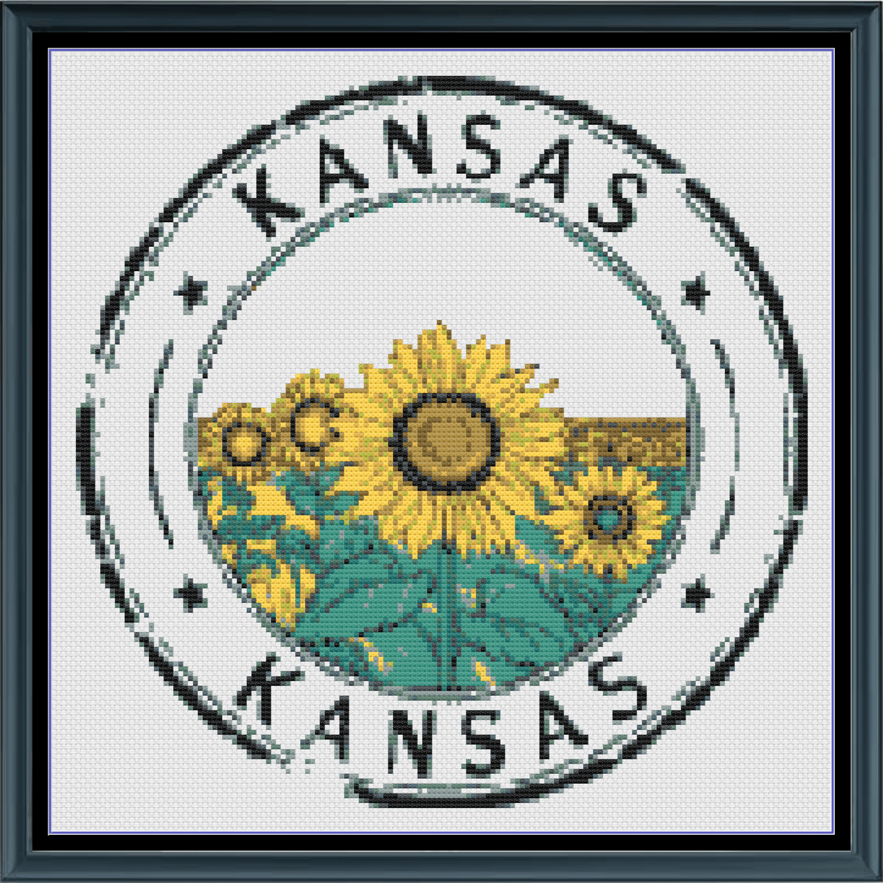 Stitching Jules Design Cross Stitch Pattern Kansas