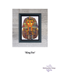 Thumbnail for Stitching Jules Design Cross Stitch Pattern King Tut Cross Stitch Pattern | Egyptian Cross Stitch | Pharoah Cross Stitch Pattern | Instant PDF Download
