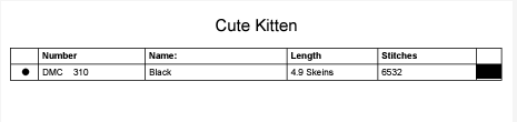 Stitching Jules Design Cross Stitch Pattern Kitten Counted Cross Stitch Pattern | Cat Cross Stitch Pattern | Blackwork Monochrome | Instant Download PDF