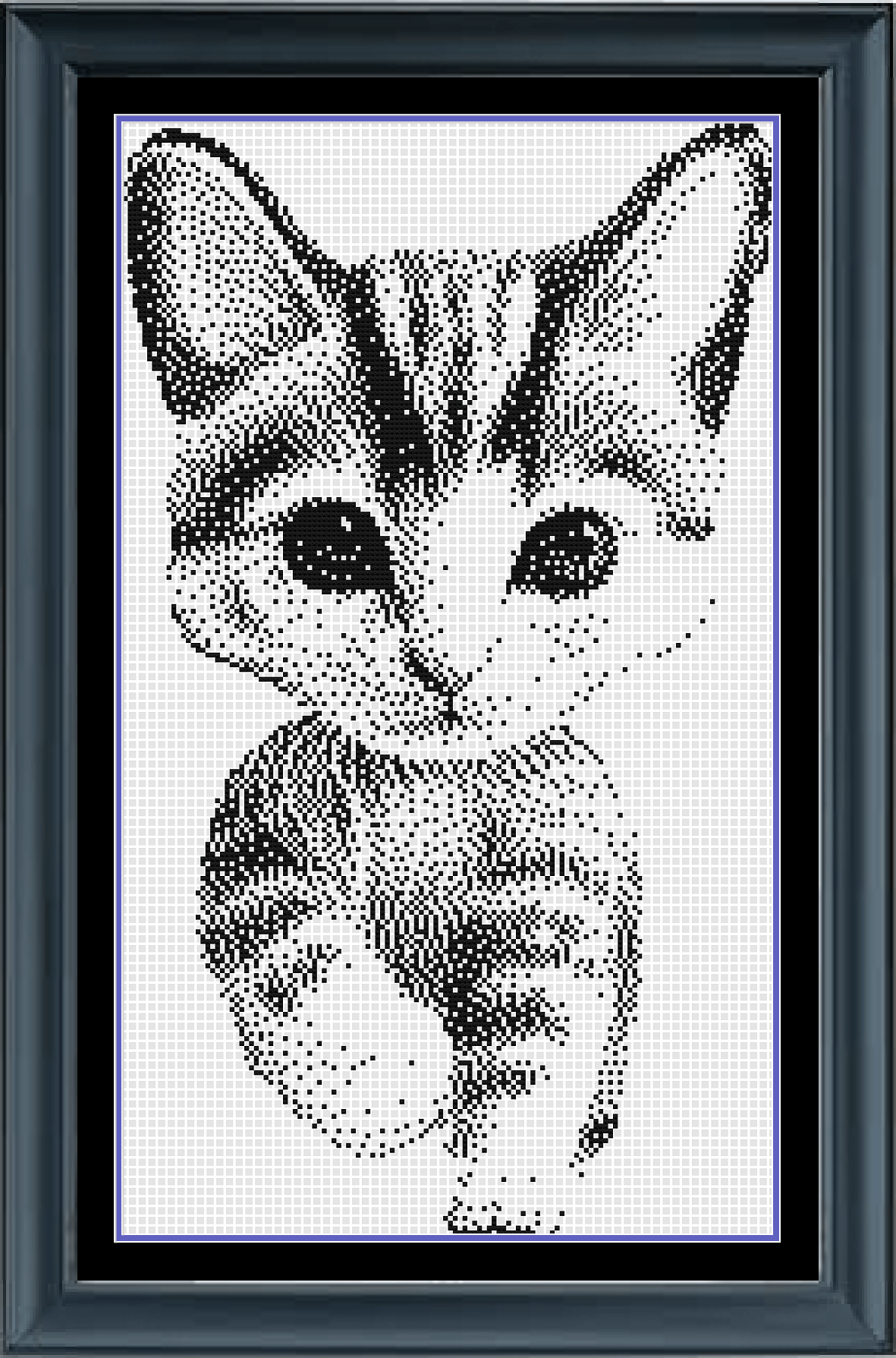 Stitching Jules Design Cross Stitch Pattern Kitten Counted Cross Stitch Pattern | Cat Cross Stitch Pattern | Blackwork Monochrome | Instant Download PDF