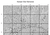 Thumbnail for Stitching Jules Design Cross Stitch Pattern Korean War Memorial In Washington DC Cross Stitch Pattern Instant PDF Download