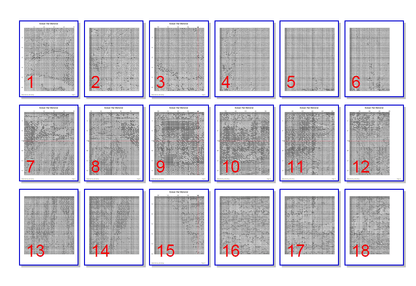 Stitching Jules Design Cross Stitch Pattern Korean War Memorial In Washington DC Cross Stitch Pattern Instant PDF Download