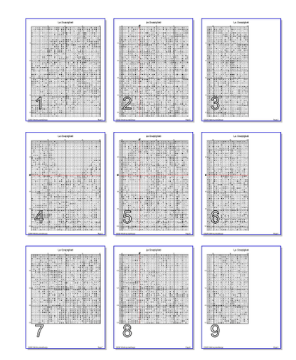 Stitching Jules Design Cross Stitch Pattern La Scapigliati Da Vinci Iconic Painting Full Coverage Counted Cross Stitch Pattern Digital Download