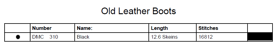 Stitching Jules Design Cross Stitch Pattern Leather Work Boots Cross Stitch Pattern | Vintage Boots | Instant PDF Download