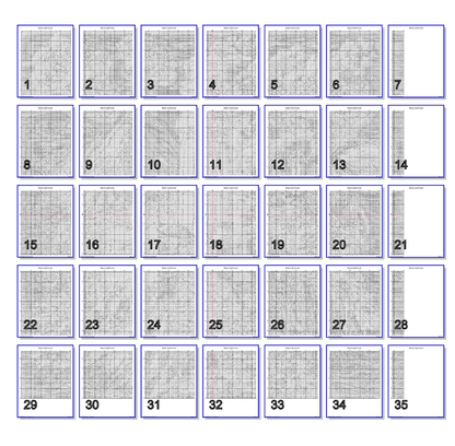 Stitching Jules Design Cross Stitch Pattern Lighthouse Sepia Full Coverage Large Counted Cross Stitch Pattern (Digital Download)