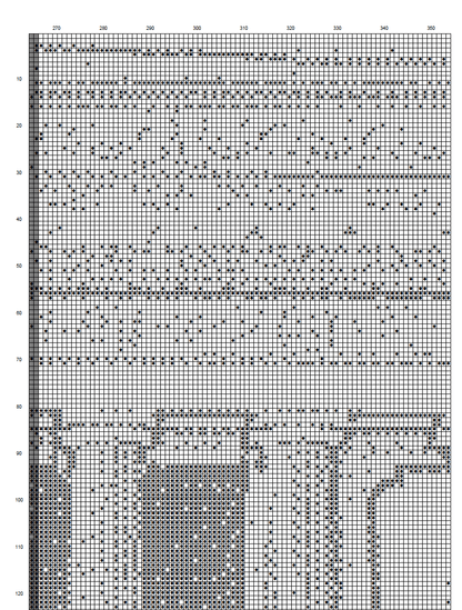 Stitching Jules Design Cross Stitch Pattern Lincoln Memorial Sketch Monochrome Cross Stitch Embroidery Needlepoint Pattern PDF Instant Download