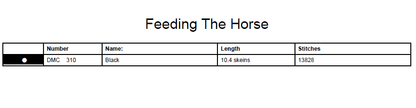 Stitching Jules Design Cross Stitch Pattern Little Girl Feeding Horse Monochrome Counted Cross Stich Pattern Embroidery Pattern Needlepoint Pattern