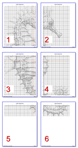 Stitching Jules Design Cross Stitch Pattern Little Seahorse Monochrome