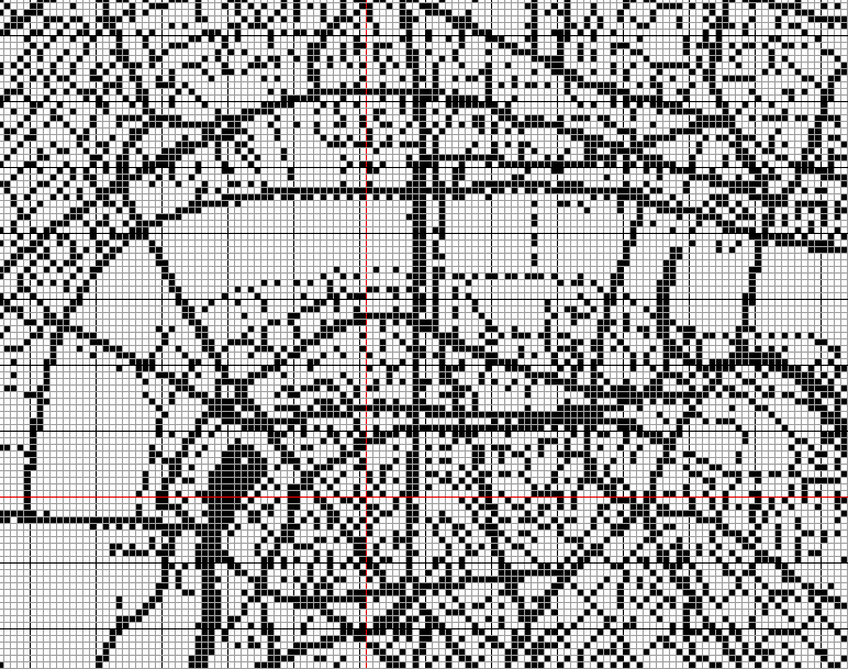 Stitching Jules Design Cross Stitch Pattern London City Map Cross Stitch Pattern | London Street Map | Blackwork | Instant PDF Download And Physical Pattern Options